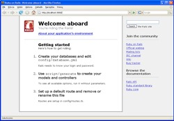 Ruby on rails localhost:3000